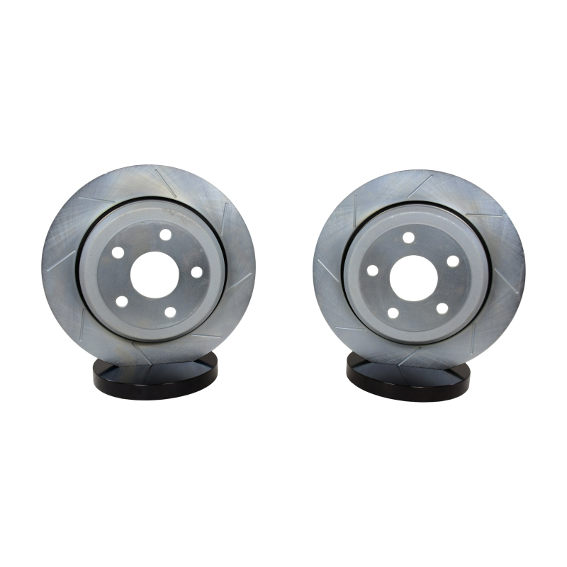 Jeep Wrangler JL Brake Rotors (2) - Rear - Baer Brakes - Claw Performance SZ Slotted/Zinc - `18-`26